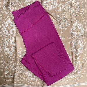 Bright Pink Old Navy Cotton PowerChill 7/8 Length Leggings